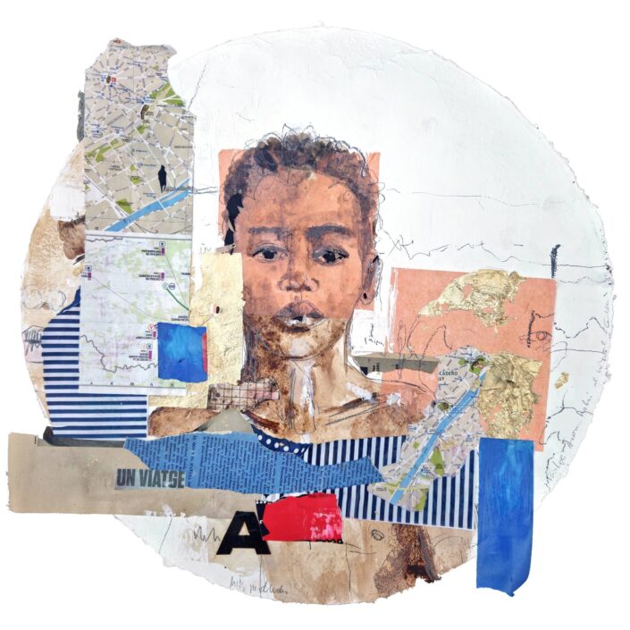 Un Viatge (diàmetre 50 cm), Anna Agustí Hontangas