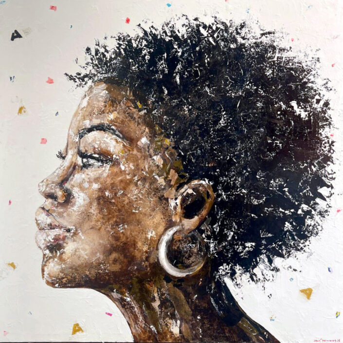 Amara (130x130 cm), Anna Agustí Hontangas