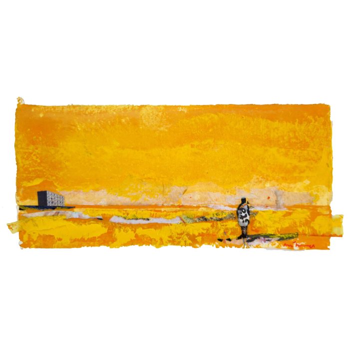 Yellow Sky (14x30 cm), Anna Agustí Hontangas