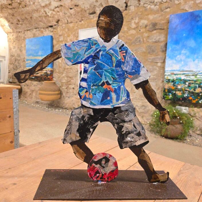 Football B (50x50cm), Anna Agustí Hontangas