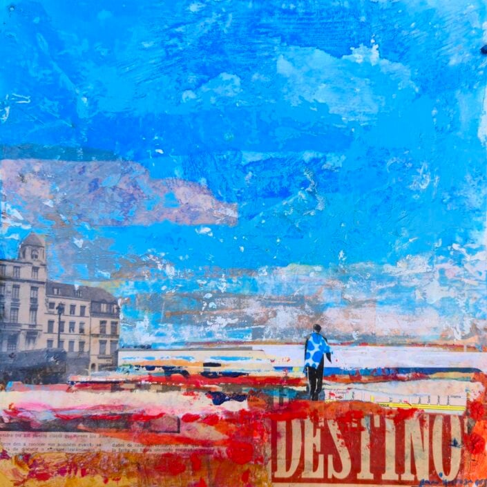 Destino Centro (30x30 cm), Anna Agustí Hontangas